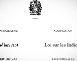 April 1985 saw some very important changes to very discriminatory measures of the Indian Act