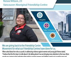 Get to know an Indigenous Youth Champion from the Vancouver Aboriginal Friendship Centre